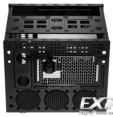 Корпус Jonsbo V6S для систем типоразмера mini-ITX напоминает акустическую систему