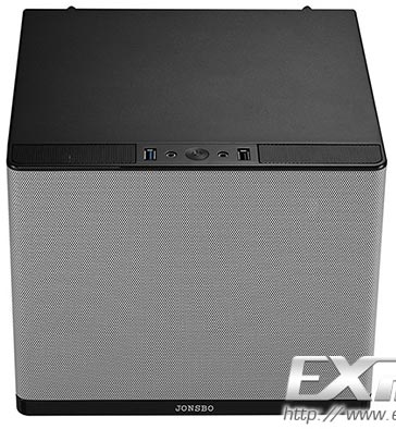 Корпус Jonsbo V6S для систем типоразмера mini-ITX напоминает акустическую систему