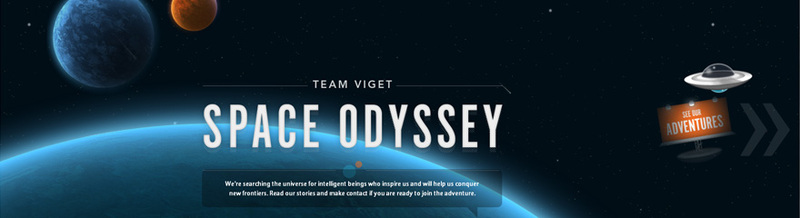 Космические сюжеты в веб дизайне Космические сюжеты в веб дизайне