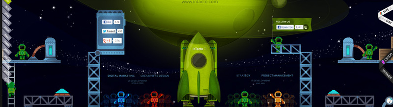 Космические сюжеты в веб дизайне Космические сюжеты в веб дизайне