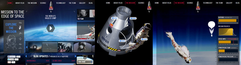 Космические сюжеты в веб дизайне Космические сюжеты в веб дизайне