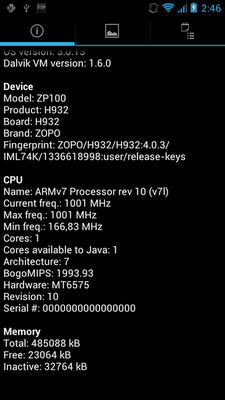 Краткий обзор Zopo ZP100, или как китайцы научились делать телефоны