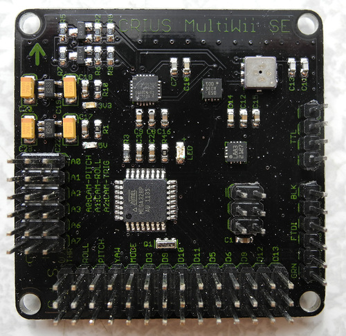Квадрокоптер R2. Апгрейд Crius MultiWii SE