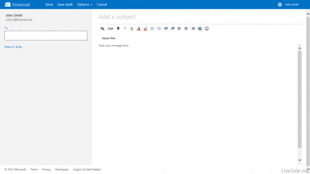 Легким движением руки Hotmail превращается… превращается в Newmail