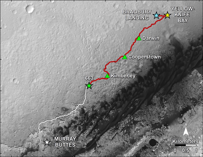 Марсианский юбилей Curiosity: целый год на Красной планете