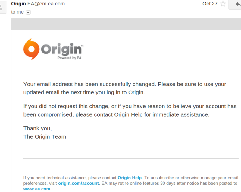 Массовые угоны аккаунтов от EA Origin