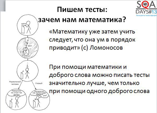 Математика для тестировщиков
