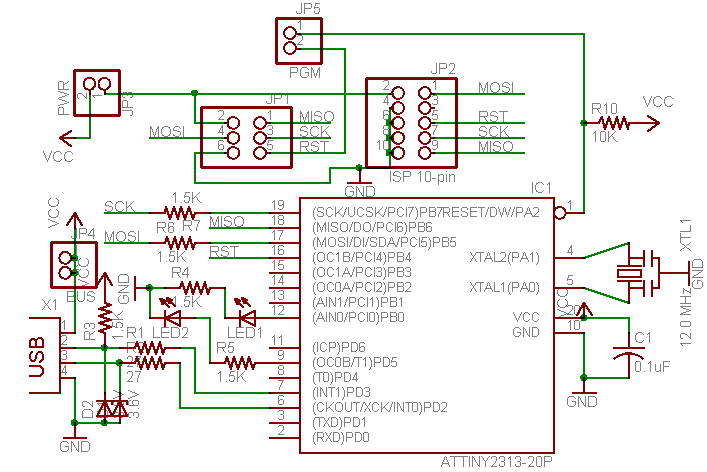 Механический дисплей на AVR с нуля. Часть 0: программатор(ы)