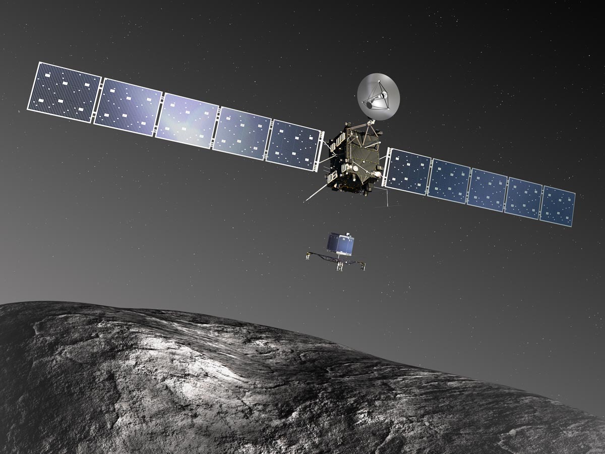 Межпланетный зонд «Розетта», направленный для исследования кометы 67P/CG Чурюмова Герасименко, вышел из гибернации спустя 2,5 года