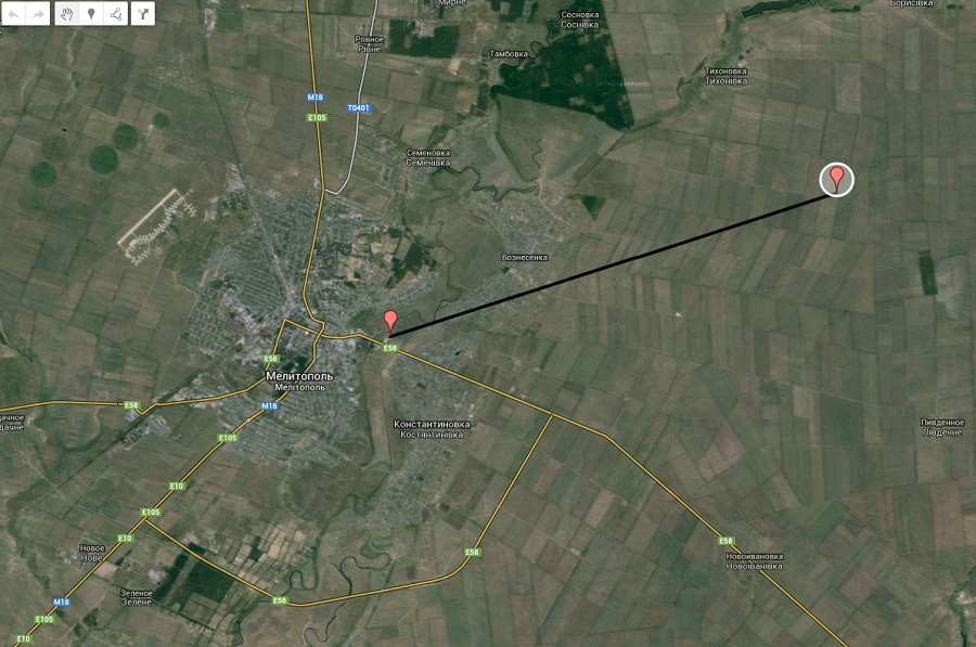 Мелитополь — стратосфера — Тихоновка