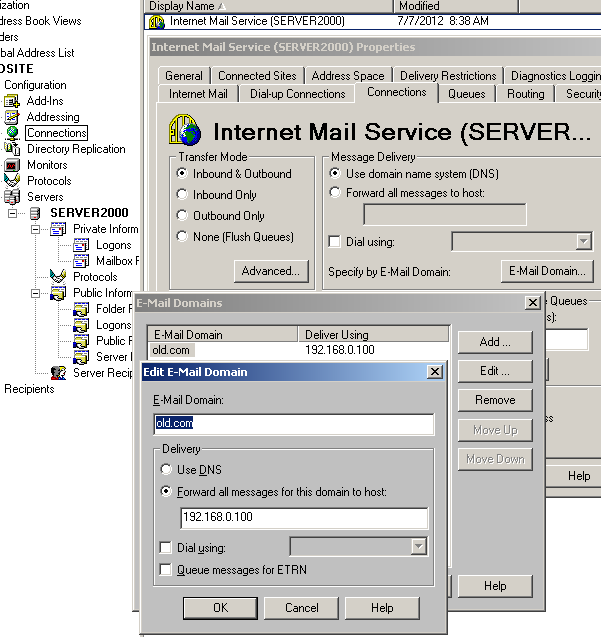 Миграция с Exchange 5.5 на Exchange 2003 image