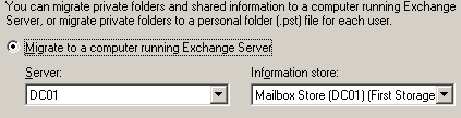 Миграция с Exchange 5.5 на Exchange 2003 image
