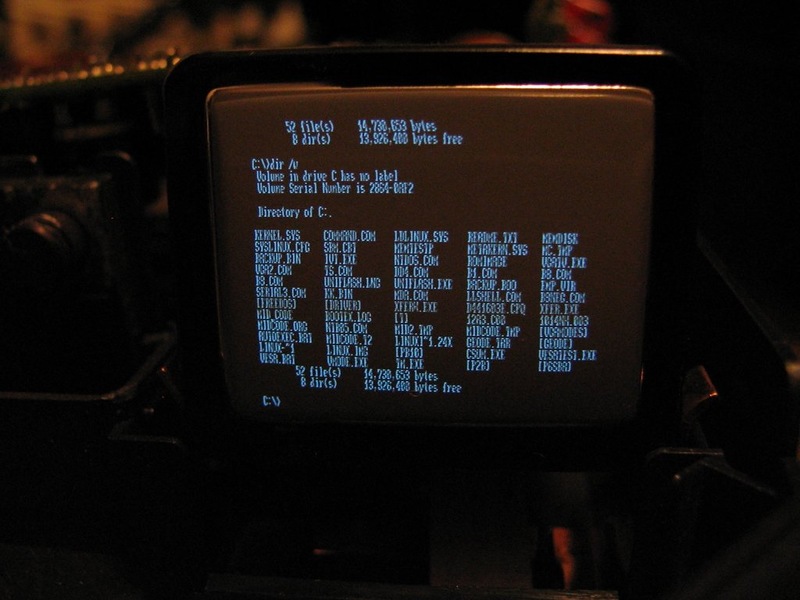 Мини ЭЛТ монитор Мини ЭЛТ монитор