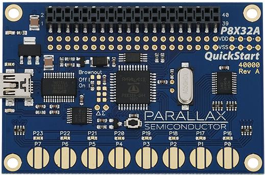 Мини компьютер на базе микроконтроллера Parallax Propeller Мини компьютер на базе микроконтроллера Parallax Propeller