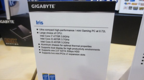 Gigabyte Brix Haswell