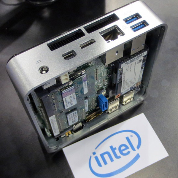 Компьютер Intel NUC стал меньше