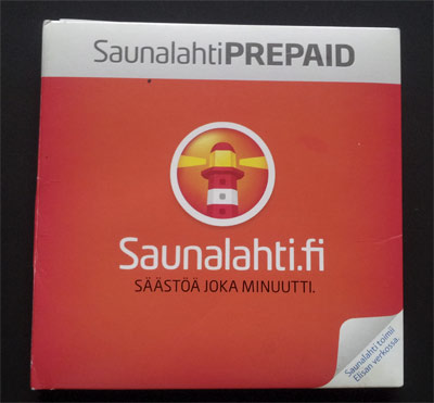 Мобильный интернет в Финляндии. 3G от Saunalahti