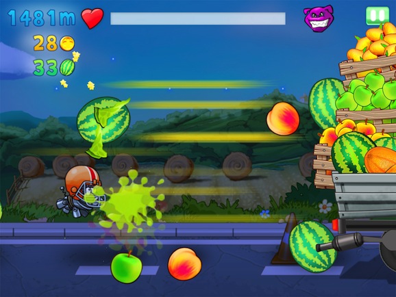 МонстроПёс — Fruit Ninja встречает Jetpack Joyride, или особенности разработки и продвижения мобильной аркады image