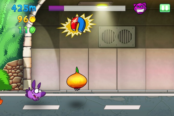 МонстроПёс — Fruit Ninja встречает Jetpack Joyride, или особенности разработки и продвижения мобильной аркады image