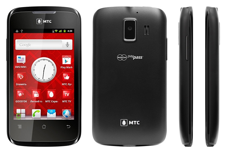 МТС выпускает брендированный смартфон с поддержкой NFC платежей