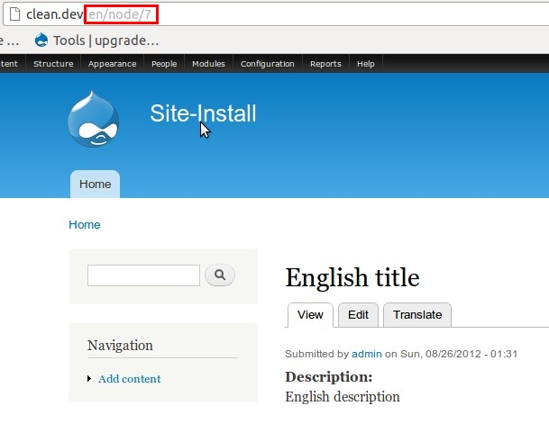 Мультиязычность в Drupal 7 Мультиязычность в Drupal 7