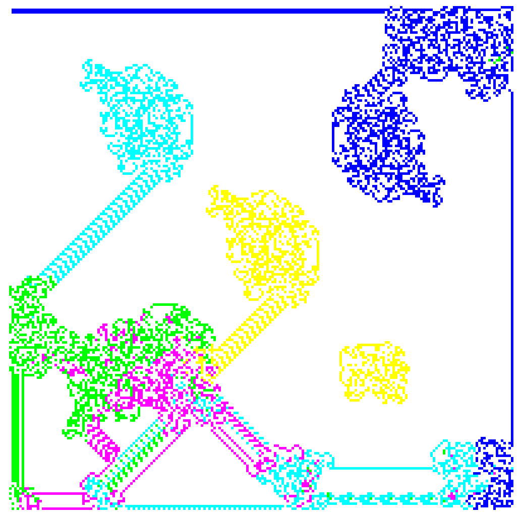 Муравей Лэнгтона на JS и Canvas