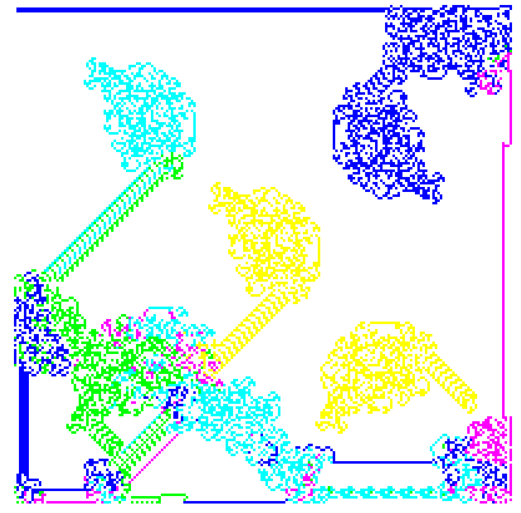 Муравей Лэнгтона на JS и Canvas