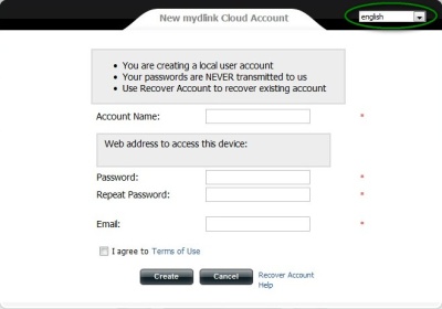mydlink Cloud. Облачные накопители image