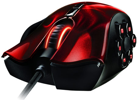 Мышь Razer Naga Hex Wraith Red Edition унаследовала у мыши Razer Naga Hex все, кроме цвета