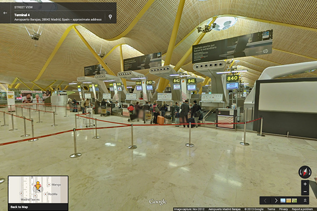 На Street View появилось около 65 аэропортов и ж/д вокзалов