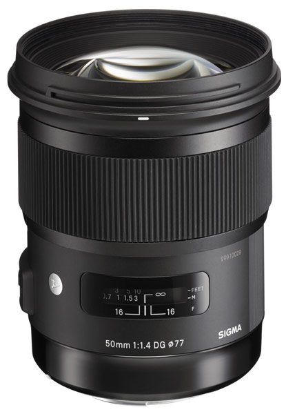 О цене и сроке начала продаж объектива Sigma 50mm F1.4 DG HSM производитель обещает сообщить дополнительно