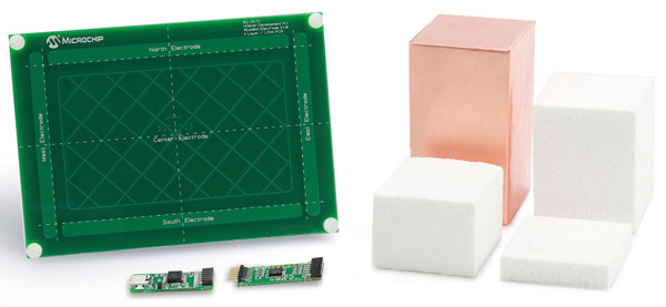 Основой набора Microchip Hillstar Development Kit служит контроллер Microchip MGC3130