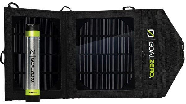 Цена Goal Zero Switch 8 Solar Recharging Kit — $120