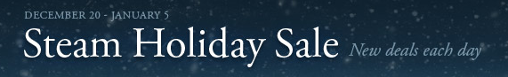 Началась грандиозная рождественская распродажа Steam image