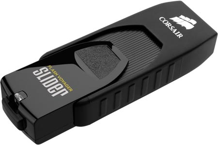 Начались продажи флэш-накопителей Corsair Flash Voyager Slider USB 3.0
