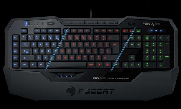 Начались продажи клавиатуры Roccat Isku FX с поддержкой функции Talk FX