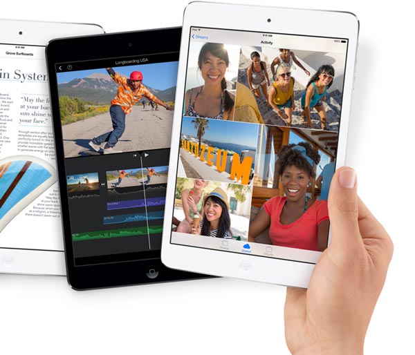 Цены на планшеты Apple iPad mini с дисплеем Retina стартуют с $399