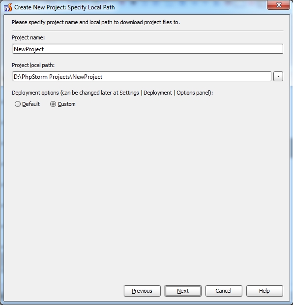 Начинаем работать в JetBrains PhpStorm Начинаем работать в JetBrains PhpStorm