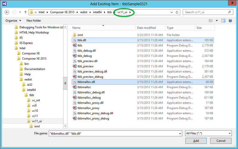 Написание многопоточных приложений для магазина Windows с помощью Intel Threading Building Blocks — теперь с DLL