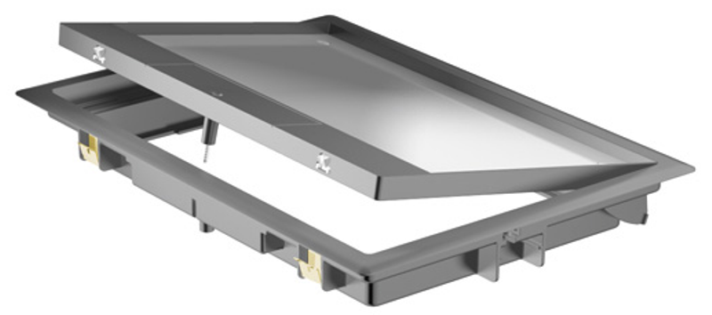 Напольные лючки Schneider решения для организации рабочих мест в офисах Напольные лючки Schneider решения для организации рабочих мест в офисах