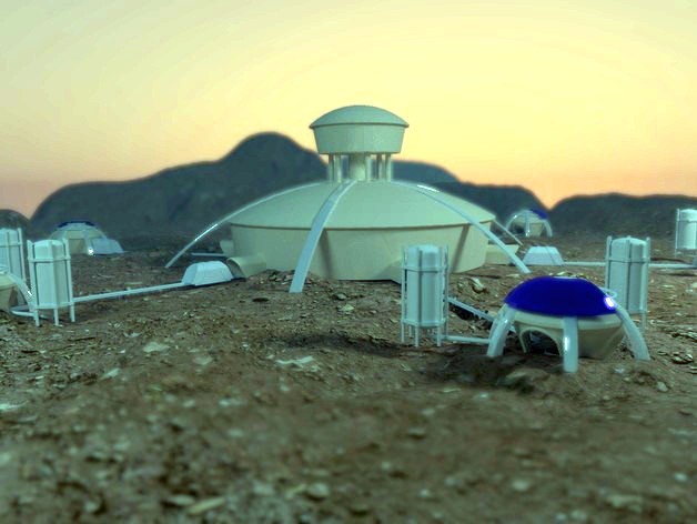 НАСА объявило конкурс проектов марсианской базы