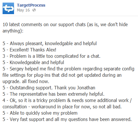 Наши процессы. Опыт формирования support команды и немного про SMM Наши процессы. Опыт формирования support команды и немного про SMM