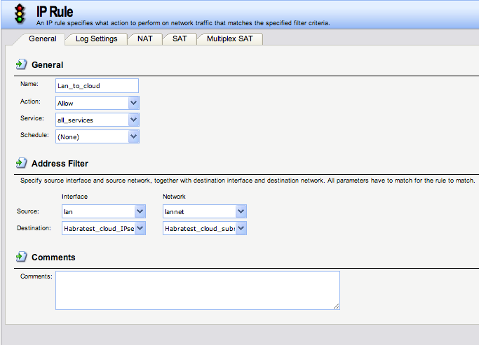 Настраиваем Site to Site IPsec туннель между облаком Windows Azure и D Link DFL 210