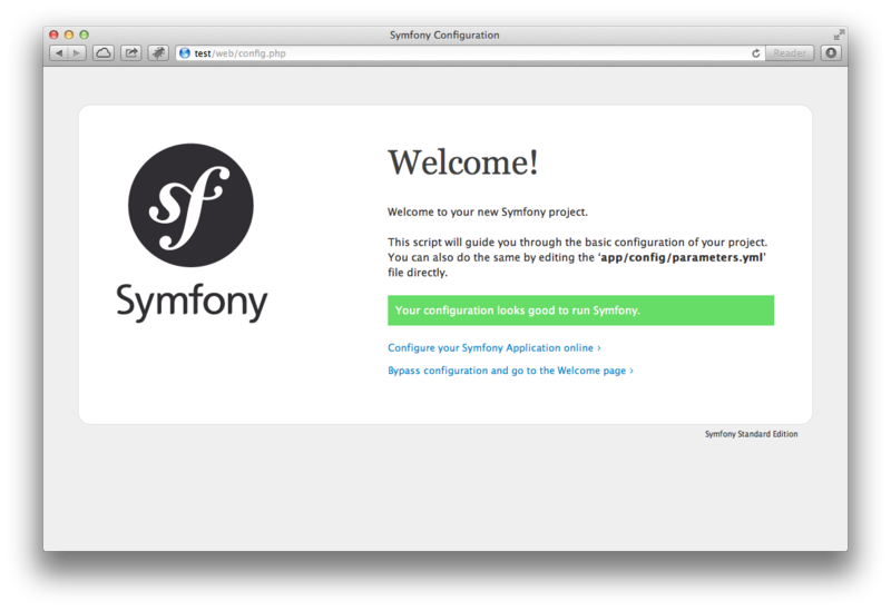 Настраиваем конфигурацию Symfony2 для MAMP Pro в MacOS