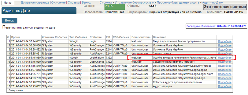 Настройка LDAP аутентификации в InterSystems Caché на базе Microsoft Active Directory image