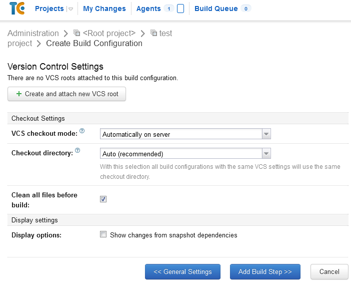 Настройка TeamCity для новичков Настройка TeamCity для новичков