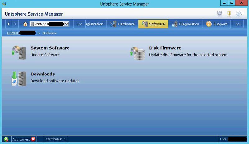 Настройка системы хранения EMC VNX 5100