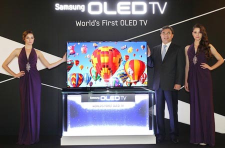 Наступление больших экранов OLED начнется этим летом