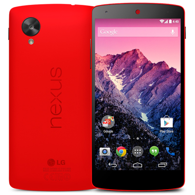красный Nexus 5