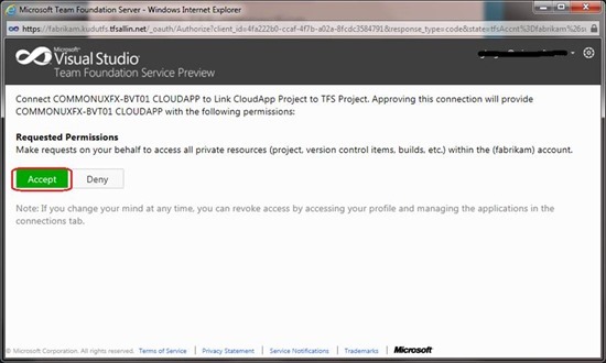 Непрерывное развертывание проектов в Windows Azure с помощью Team Foundation Service clip_image024